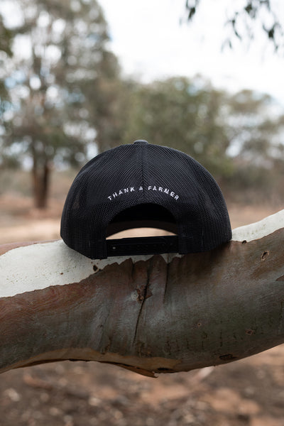 Retro Truckers - Charcoal & Black