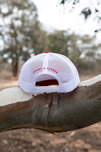Retro Truckers - Red & White & White