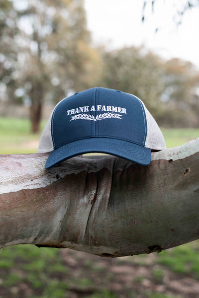 TAF Retro Trucker - Navy & Silver