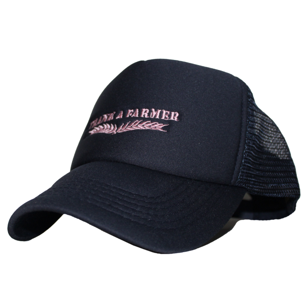 Truckers Cap - Navy and Pink